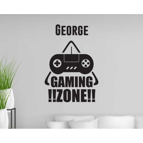 Best Custom Gaming Zone Wall Decals For Gaming Room Decorations