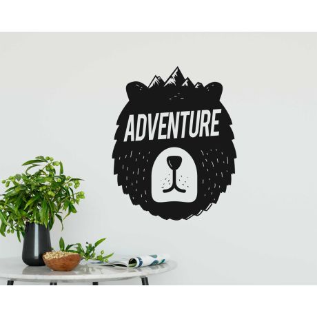 Adventure Beautiful Inspirational Quotes Wall Sticker For Home Decoration