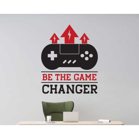 Be The Game Changer Gaming Wall Decals For Your Gaming Room Decoration